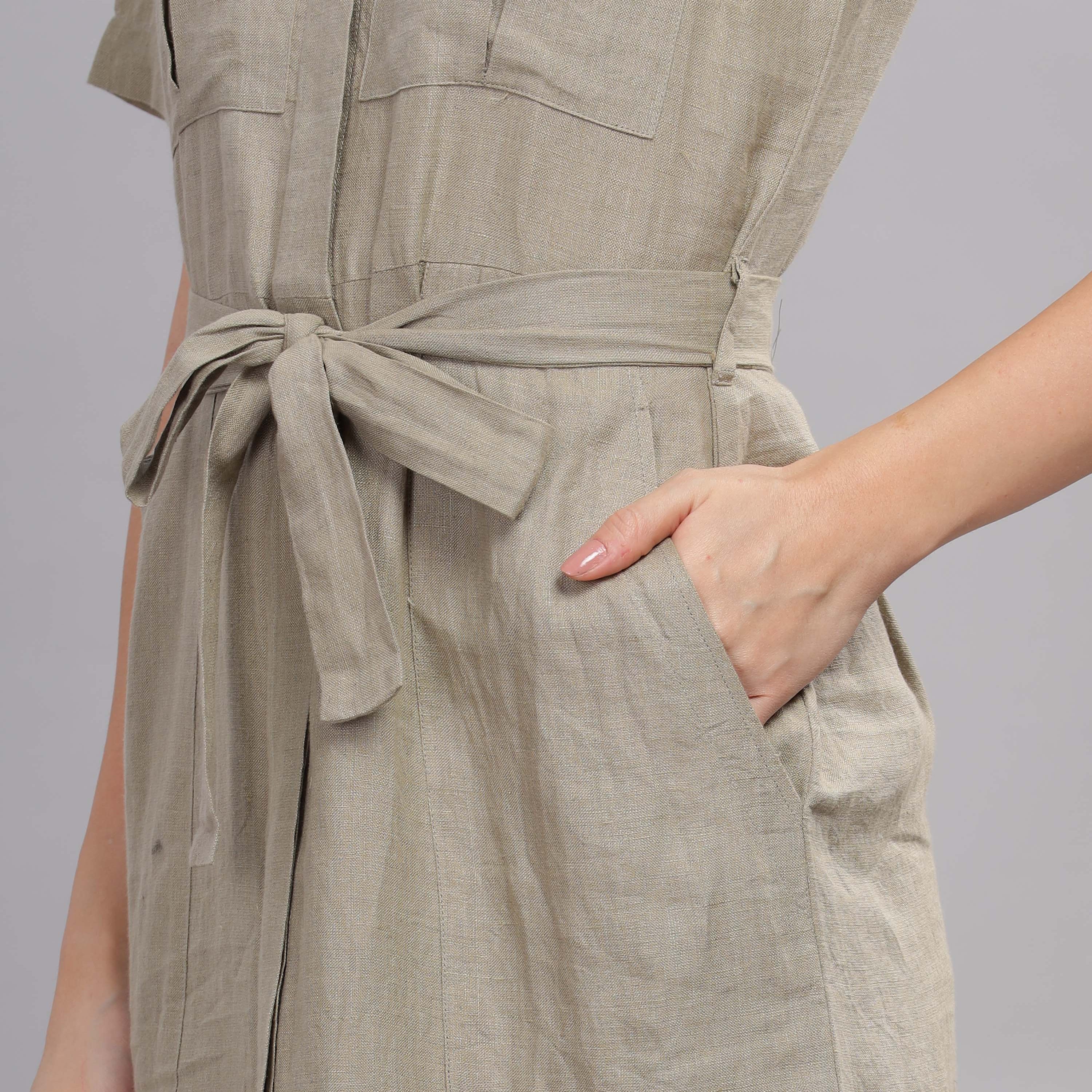 Masaimara–Khaki Linen